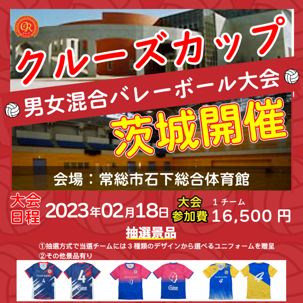 混合バレーボール大会開催