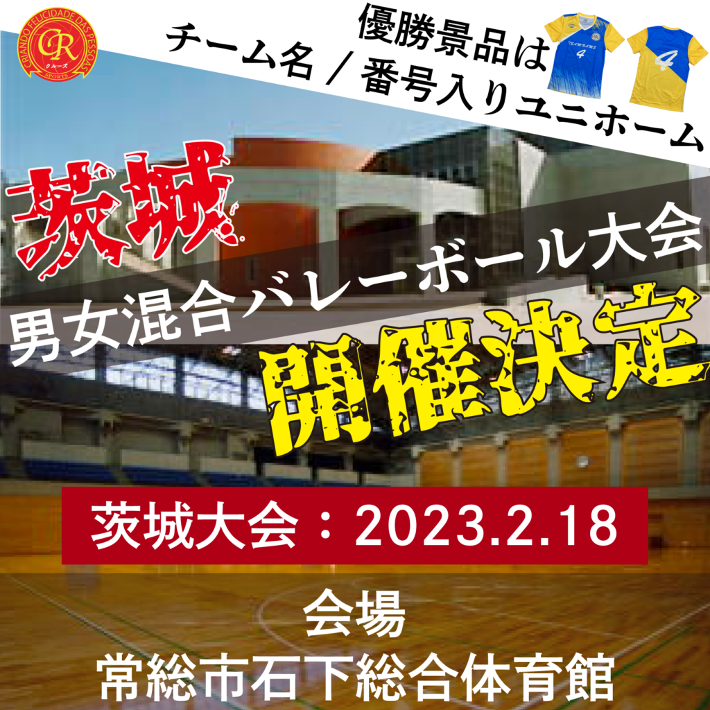 混合バレーボール大会開催