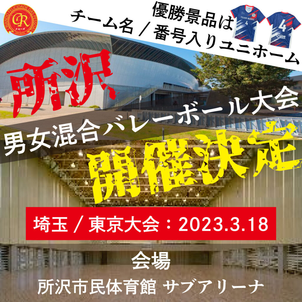 混合バレーボール大会開催