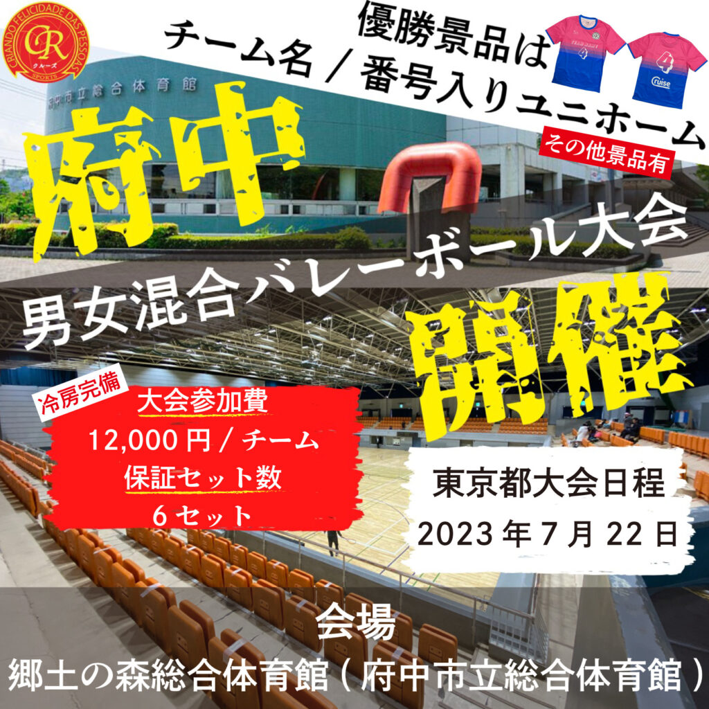 混合バレーボール大会開催