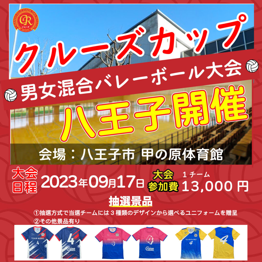 混合バレーボール大会開催