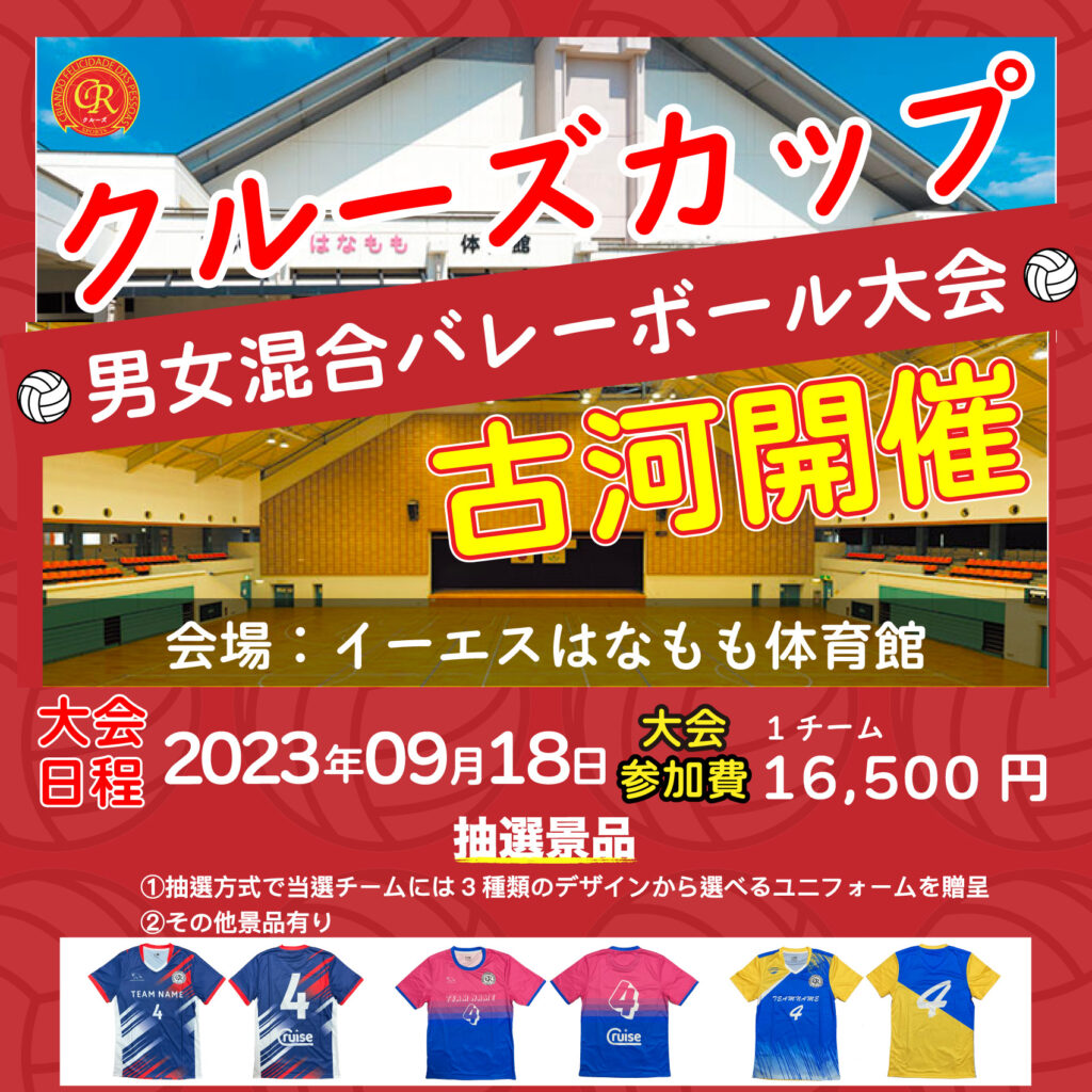 混合バレーボール大会開催