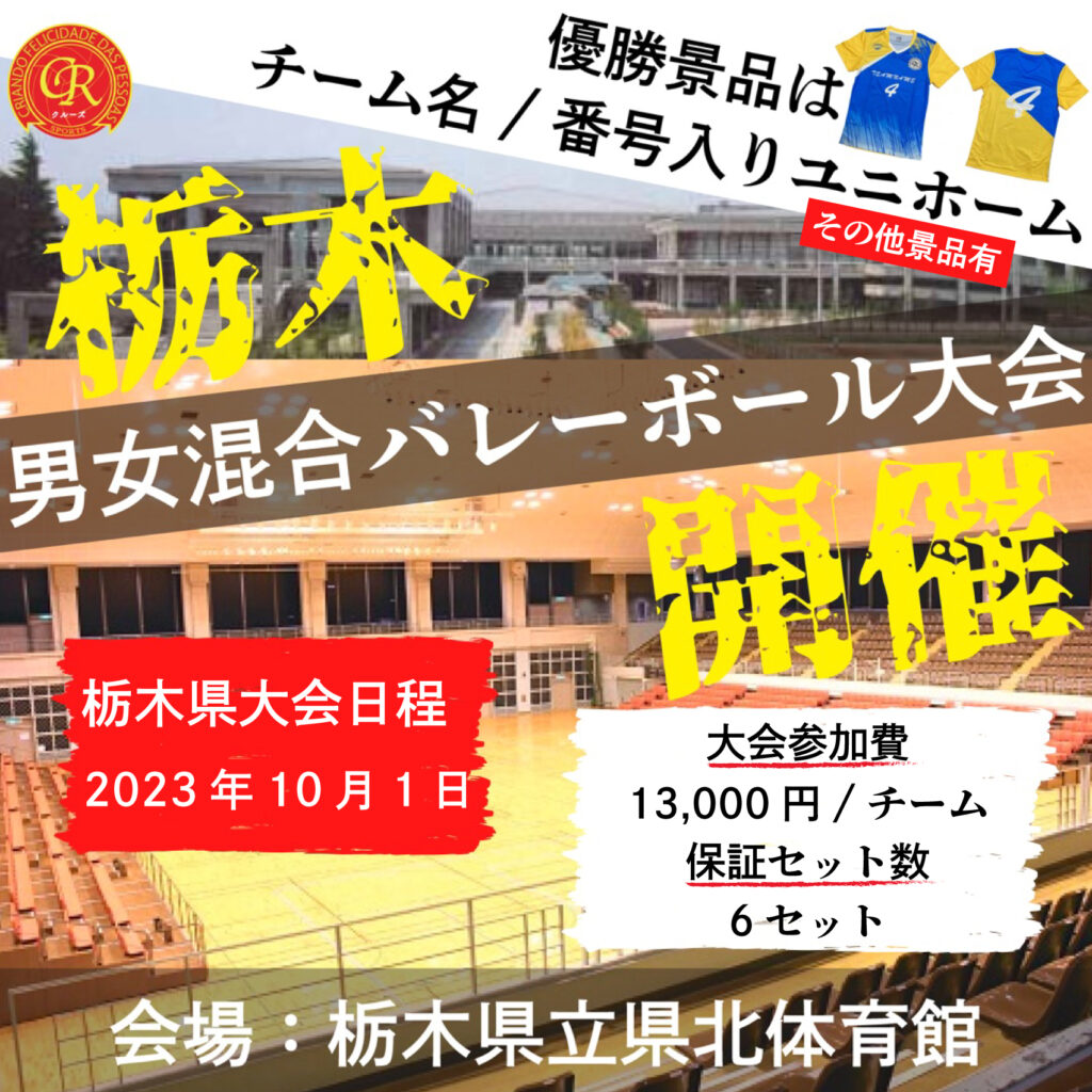 混合バレーボール大会開催