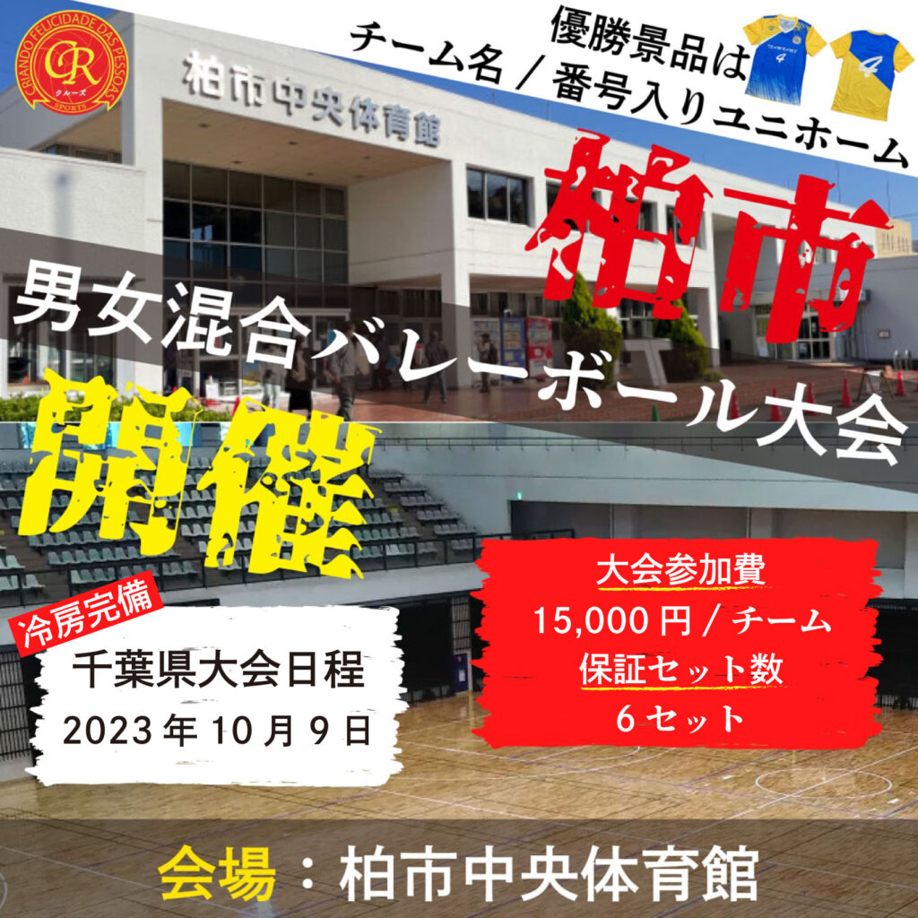 混合バレーボール大会開催