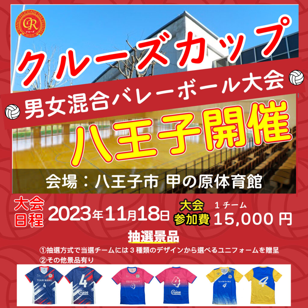 混合バレーボール大会開催