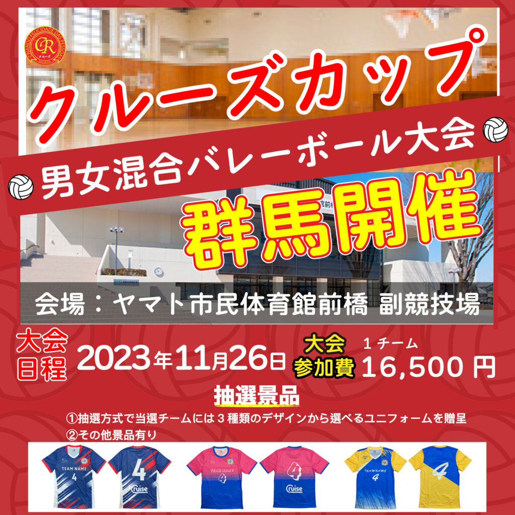 混合バレーボール大会開催