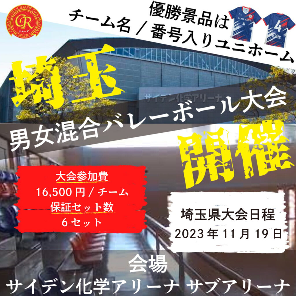 混合バレーボール大会開催