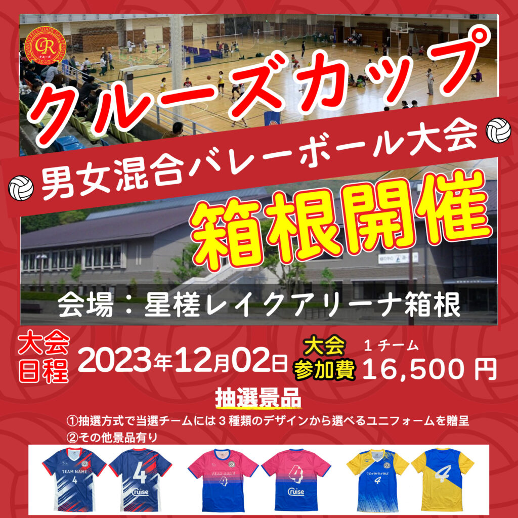 混合バレーボール大会開催