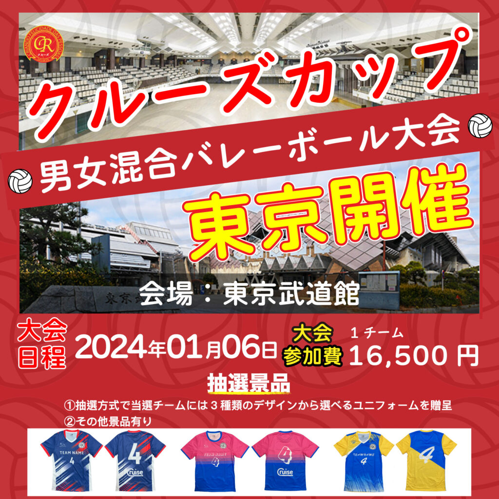 混合バレーボール大会開催