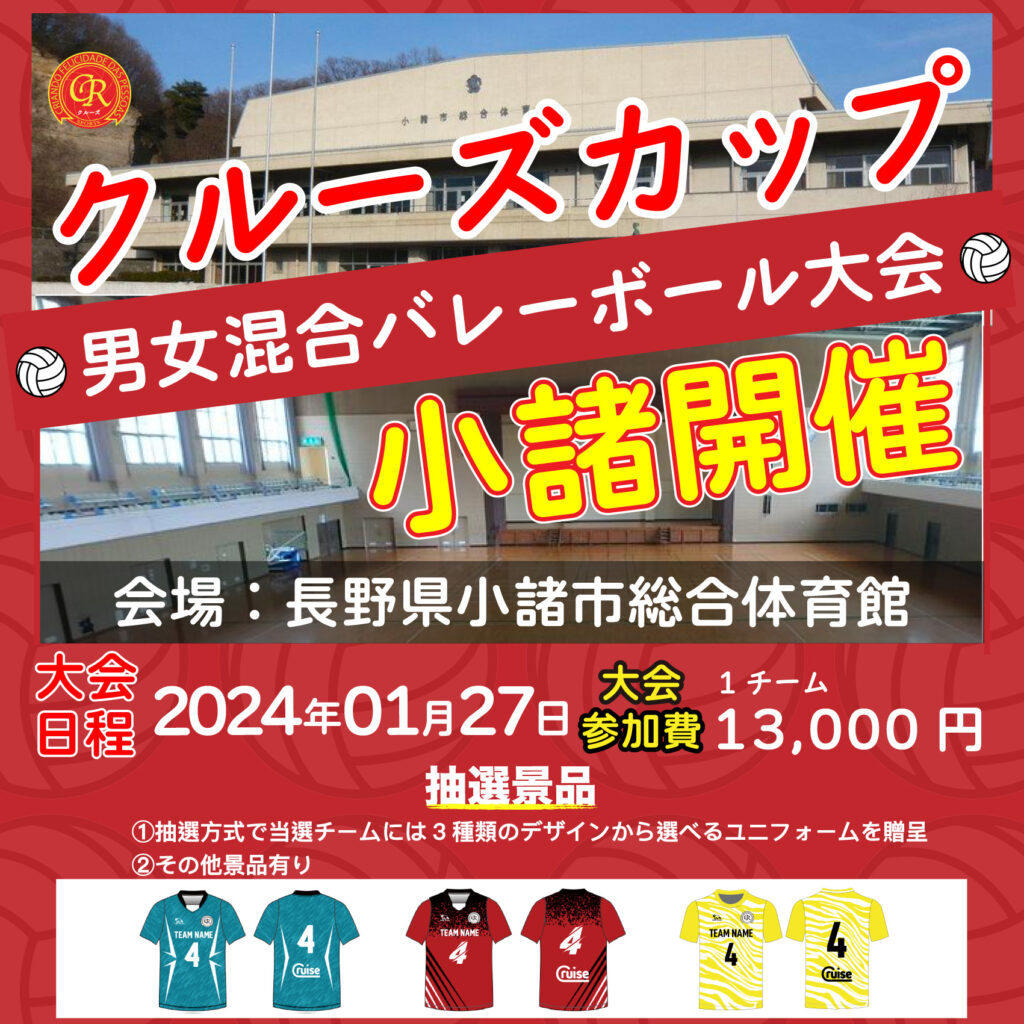 混合バレーボール大会開催