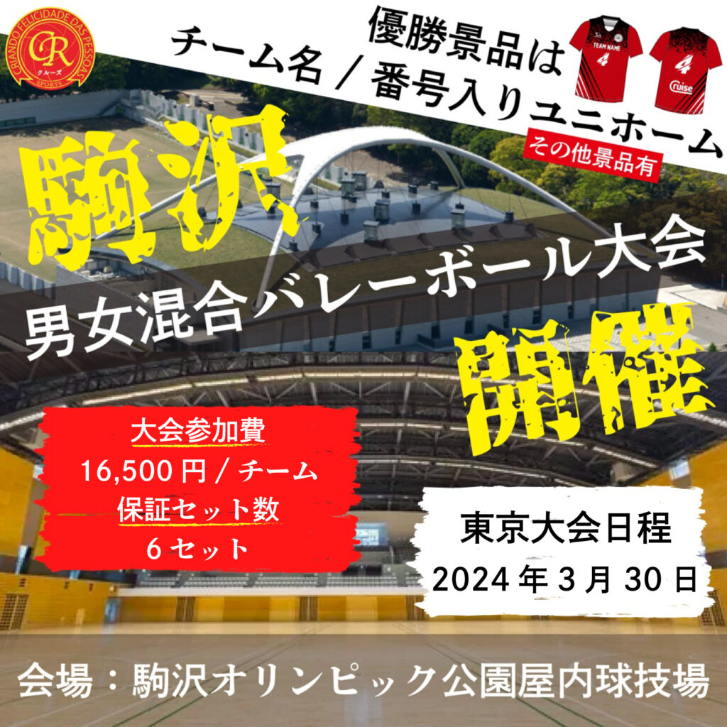 混合バレーボール大会開催