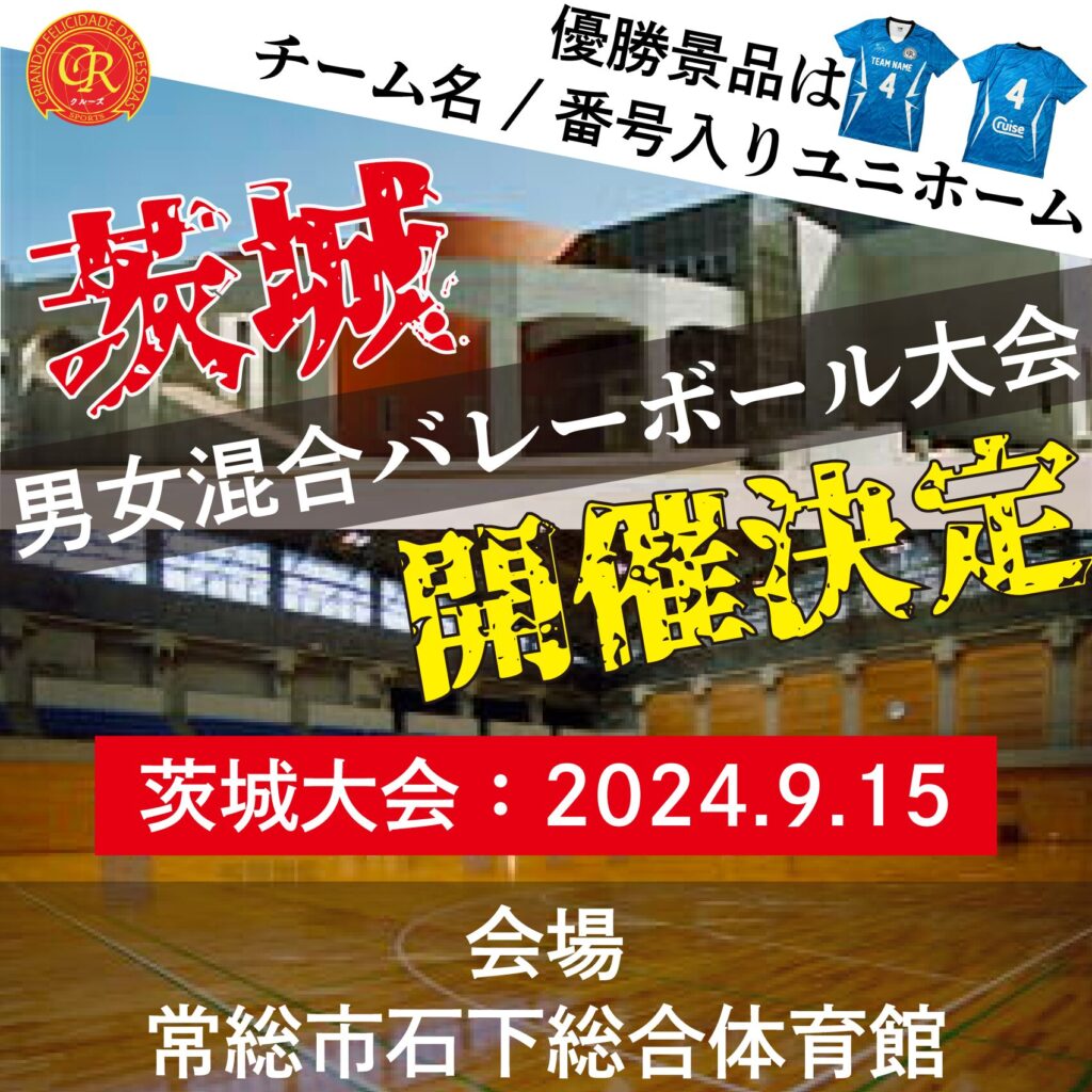 混合バレーボール大会開催