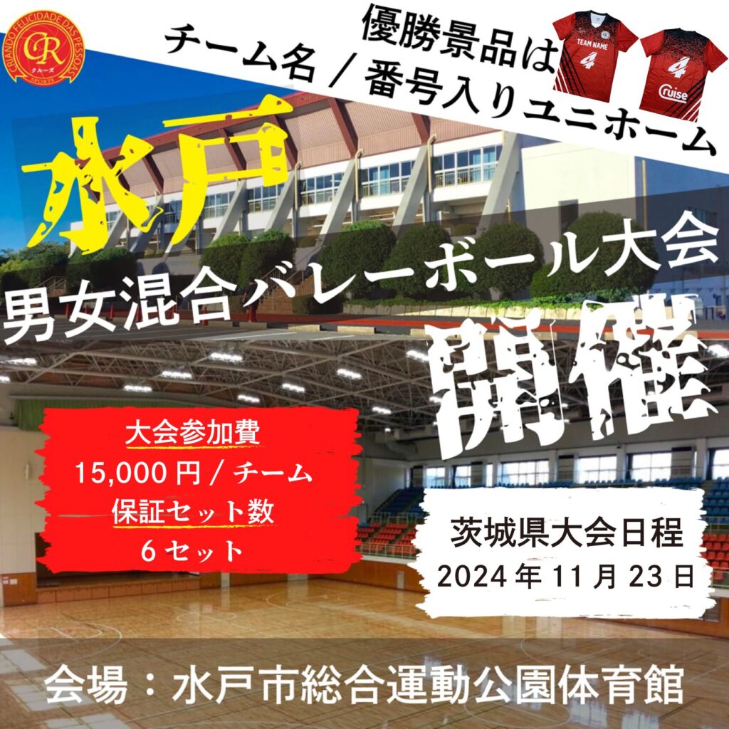 混合バレーボール大会開催