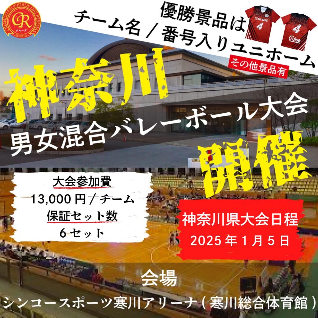 混合バレーボール大会開催